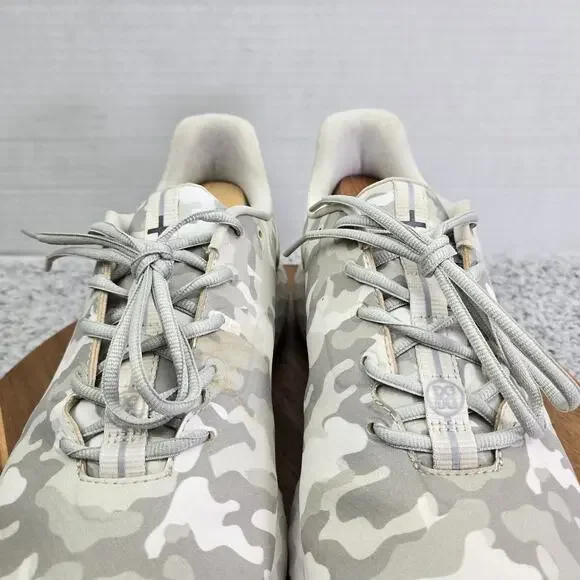 G/Fore G4 MG4+ Gray Camo Athletic Casual Lace Up Spikeless Golf Shoe Mens 11.5